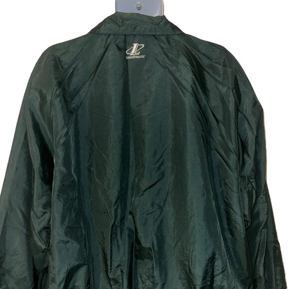 Vintage Logo Athletic NFL Jacket Mens XL Green Bay Packers Windbreaker Green - Picture 7 of 10